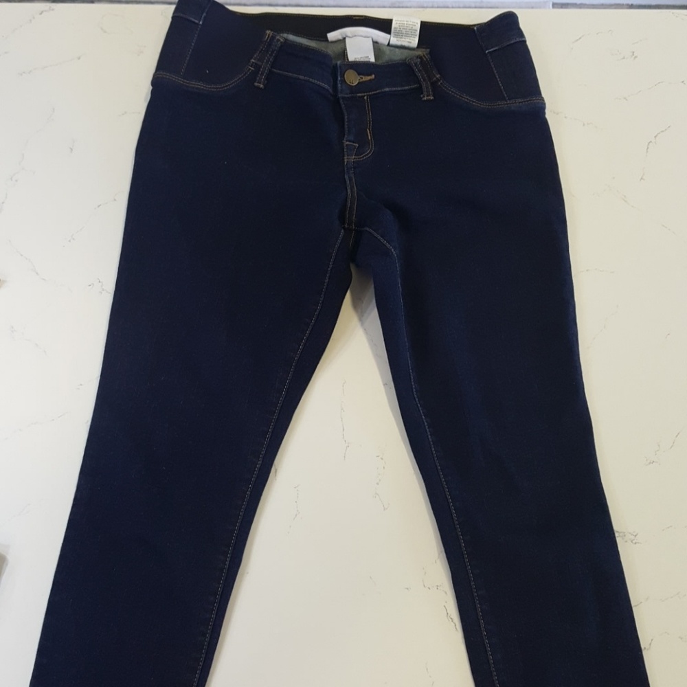 2x20 Liz Lange maternity  dark blue denim leggings - Picture 4 of 6